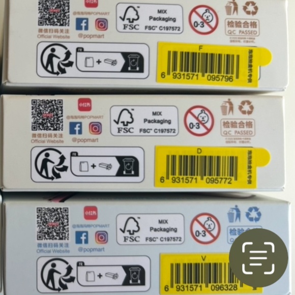 Pop Mart Labubu Pin for Love The Monsters Pendant Blind Box - Picture 7 of 9